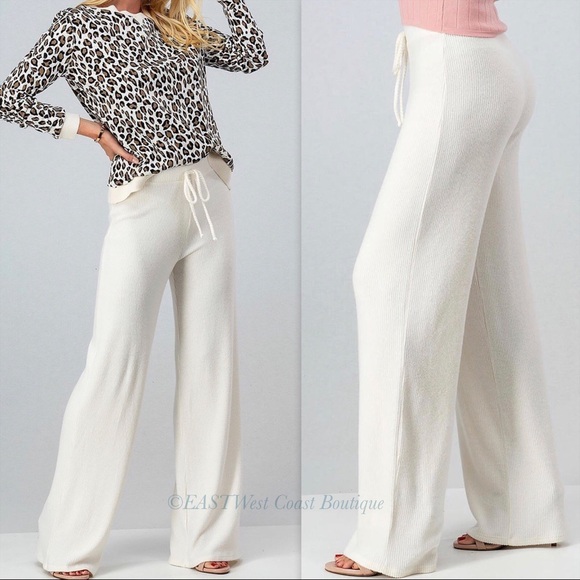 SOFT IVORY LOUNGE PANTS last pair! - Picture 2 of 16